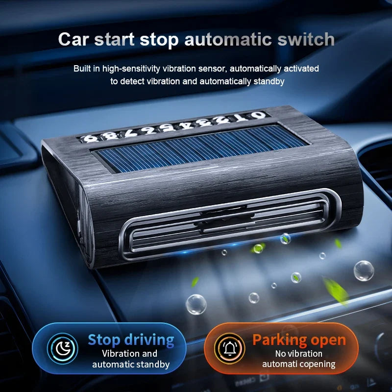 Solar Car Air Purifier