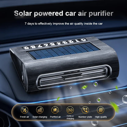 Solar Car Air Purifier
