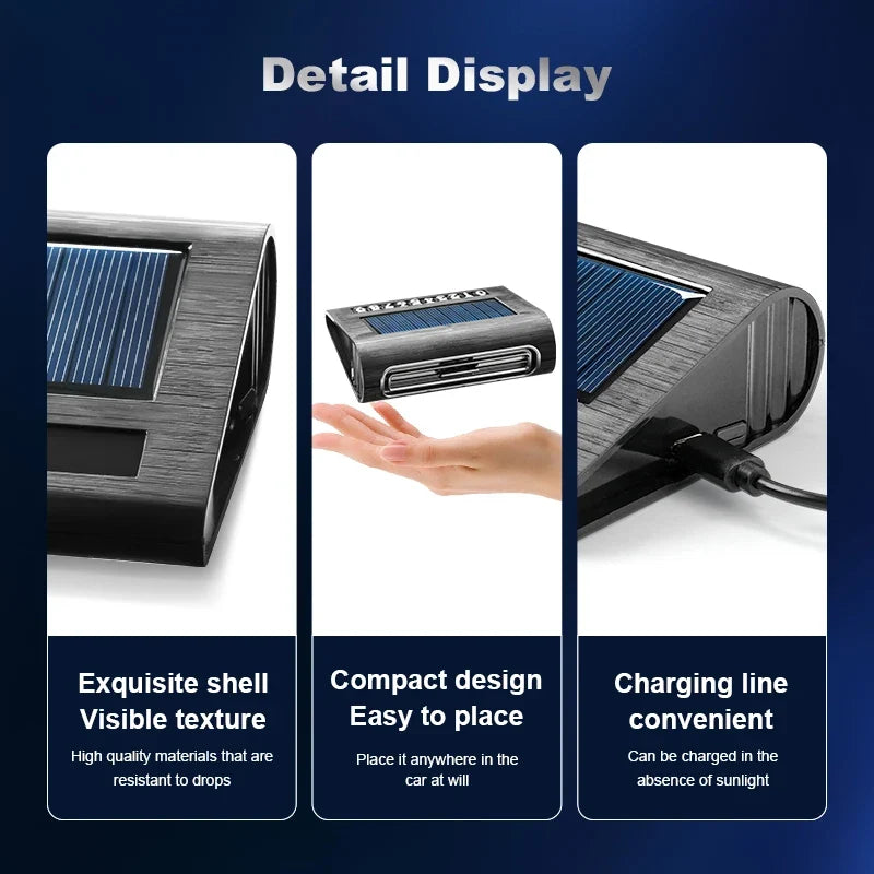 Solar Car Air Purifier